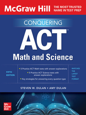 cover image of McGraw Hill Conquering ACT Math and Science